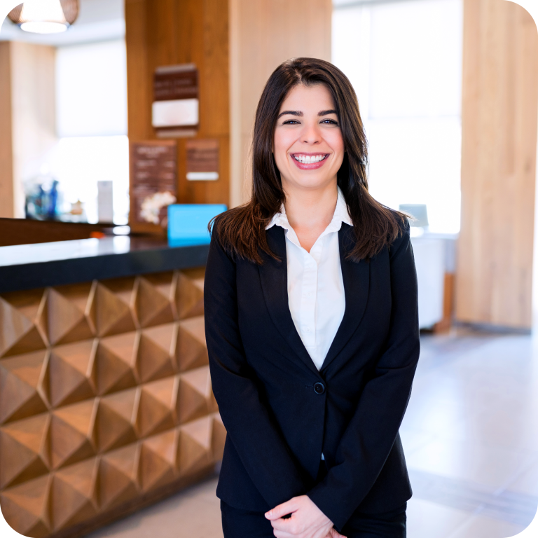 hotel clerk